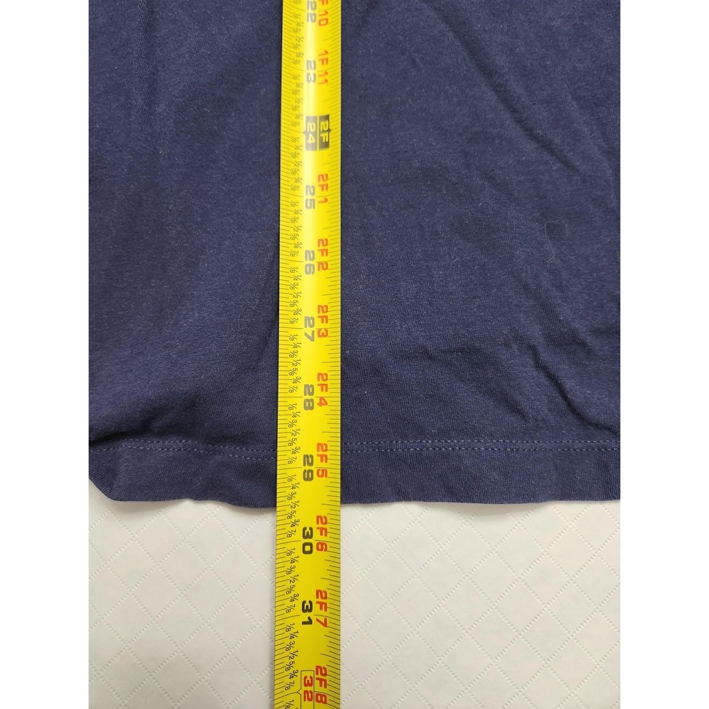 New England Patriots Shirt Mens 3XL Blue NFL Football Nike Long Sleeve Tee - Picture 6 of 12